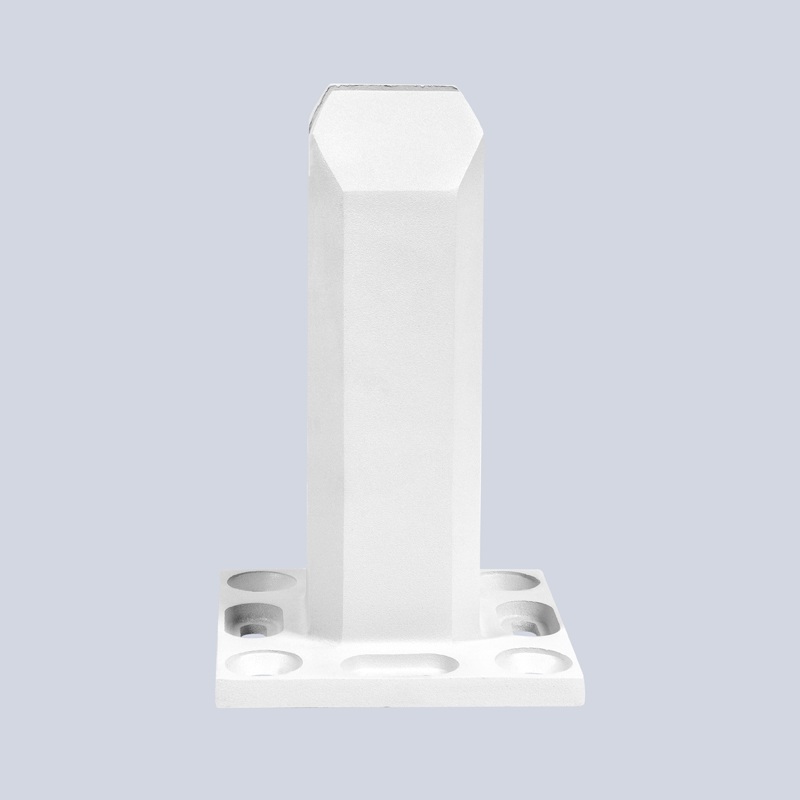 SP4W Spigot Deck Mounted White - no cover copyl